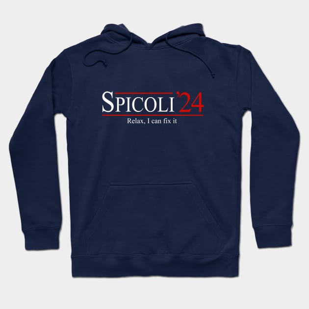 Spicoli 2024 - Relax, I can fix it Hoodie by BodinStreet